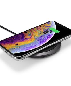 Đế sạc Spigen Essential F308W Wireless Fast Charger Black (10W)