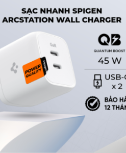 SẠC NHANH SPIGEN ARCSTATION WALL CHARGER 45W