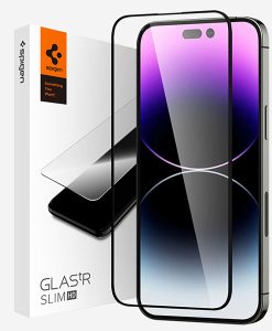 Kính cường lực iPhone 14 Pro Max/15 Plus/16 Plus Spigen GLAS-tR Slim HD